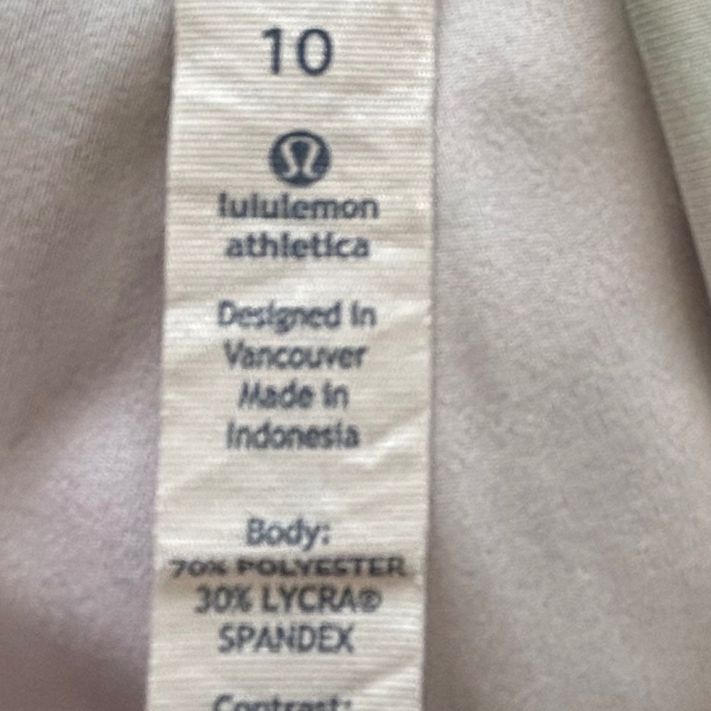 Lululemon high times pigment wave multi colour leggings size 10 - Picture 12 of 15